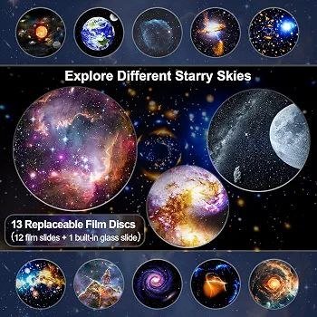 Projecteur Galaxie & Système Solaire LED 🌌 | بروجيكتور المجرات والكواكب LED