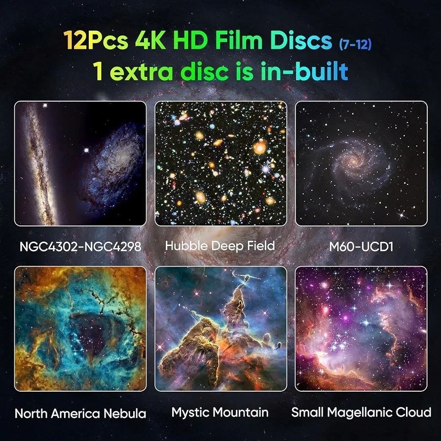 Projecteur Galaxie & Système Solaire LED 🌌 | بروجيكتور المجرات والكواكب LED