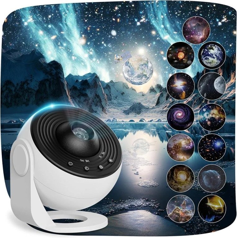 Projecteur Galaxie & Système Solaire LED 🌌 | بروجيكتور المجرات والكواكب LED